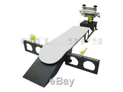 Silk Skates© Premium Skateboard Screen Printing Press skateboarding machine diy