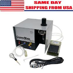 Single Ended Pneumatic Impact Engraving Machine Jewelry Engraver Graver Tool