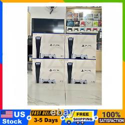 Sony PlayStation 5 825GB White (Disc Edition) Free Shiping 2 Day Shiping