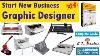 Start New Business Ep3 Graphic Designer Shop Machine For Different Markets Buy Abhishekid Com