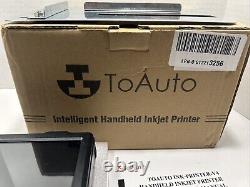 TOAUTO Portable Intelligent Upgraded Handheld Inkjet Printer Gun with 5.6 Inc