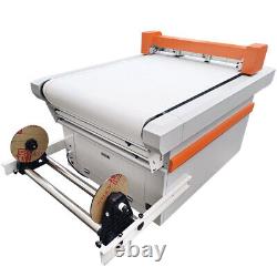 US Stock QOMOLANGMA 24 x 35 Auto Fed Flatbed Digital Cutter Roll Cutter