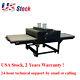 Usa! 39 X 47 Pneumatic Two Work Pull-out Table Large Format Heat Press Machine