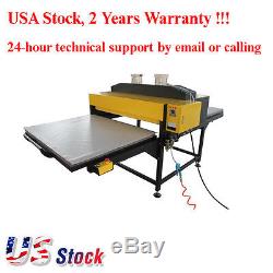 USA! 39 x 47 Pneumatic Two Work Pull-out Table Large Format Heat Press Machine