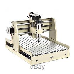 USA 4 AXIS CNC Router Engraver Engraving Drilling Milling Machine 3D 3040 400W