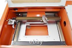 USB 40W CO2 Laser Engraving Cutting Machine Laser Engraver Cutter 12x8 Inches