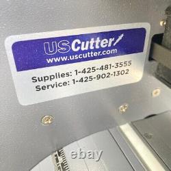 USCutter TITAN 3 ARMS Contour Cutting Vinyl Cutter 28 with Stand Used