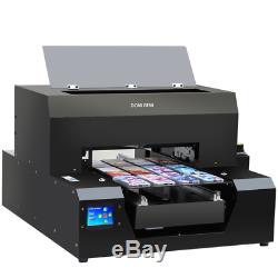 UV DTG Printer Smart Functional A4 Printer For Clothing, Metal, Plastic, Wood