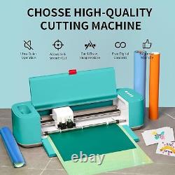 Ultra-Quiet Die Cutting Machine for Vinyl Crafts & Cards DIY with Bluetooth & USB