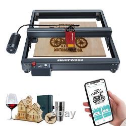 Upgrade Laser Engraver with Air Assist System 130W Diode DIY Engraving Cutting