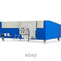 Upgraded 40W CO2 Laser Engraver Cutting Machine Crafts Cutter USB Interface