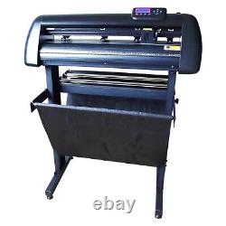 Used Vinyl Cutter Machine 24in Paper Feed Cutting Plotter Auto Edge Inspection