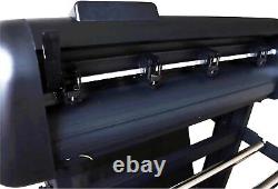 Used Vinyl Cutter Machine 24in Paper Feed Cutting Plotter Auto Edge Inspection