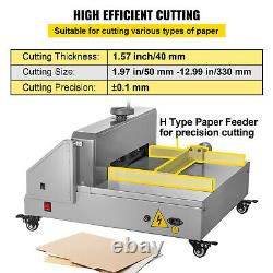 VEVOR 13 Electric Stack Paper Cutter 330mm Office Guillotine Cutting Machine