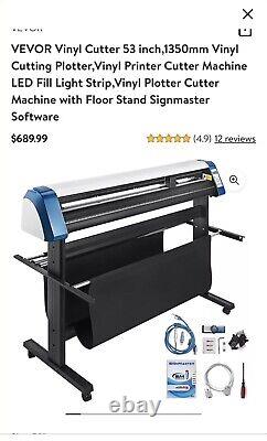 VEVOR 53in Vinyl Cutter Plotter Machine Sign Cutting Optical Eye Signmaster DIY