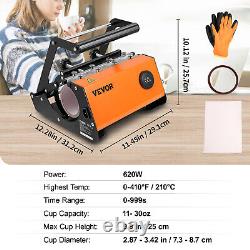 VEVOR Mug Heat Press Tumbler Heat Press Machine Sublimation Printing 11-30oz Cup