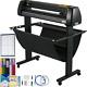 Vevor Vinyl Cutter 34'', Vinyl Cutter Machine Manual Vinyl Printer Lcd Display