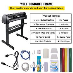 VEVOR Vinyl Cutter Machine Vinyl Plotter with Signmaster Software