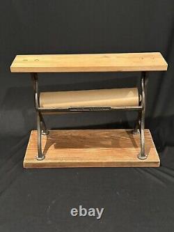 Vintage Counter Top Paper Roll Cutter