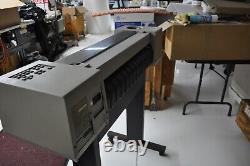 Vintage HP 7575A DraftPro DXL Plotter with Stand In Excellent Working Shape