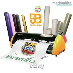 Vinyl Cutter PACKAGE GCC Expert II 24 LX and Sign Supplies