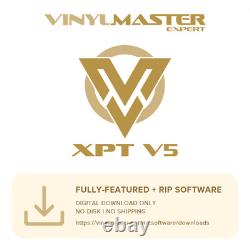 Vinyl Printer-Cutter Plotter VinylMaster XPT Software RIP Print & Cut + Print V5