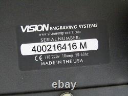 Vision VE 810 (VE-810) Engraving & Routing System Engraver USB Used VE810